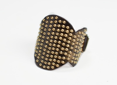 Black and gold accessory